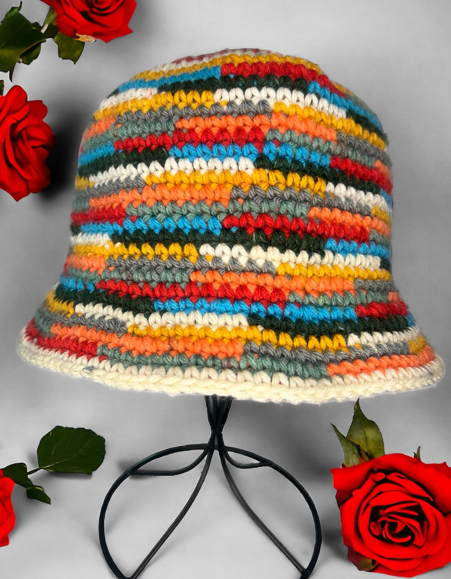 Crochet bucket hat