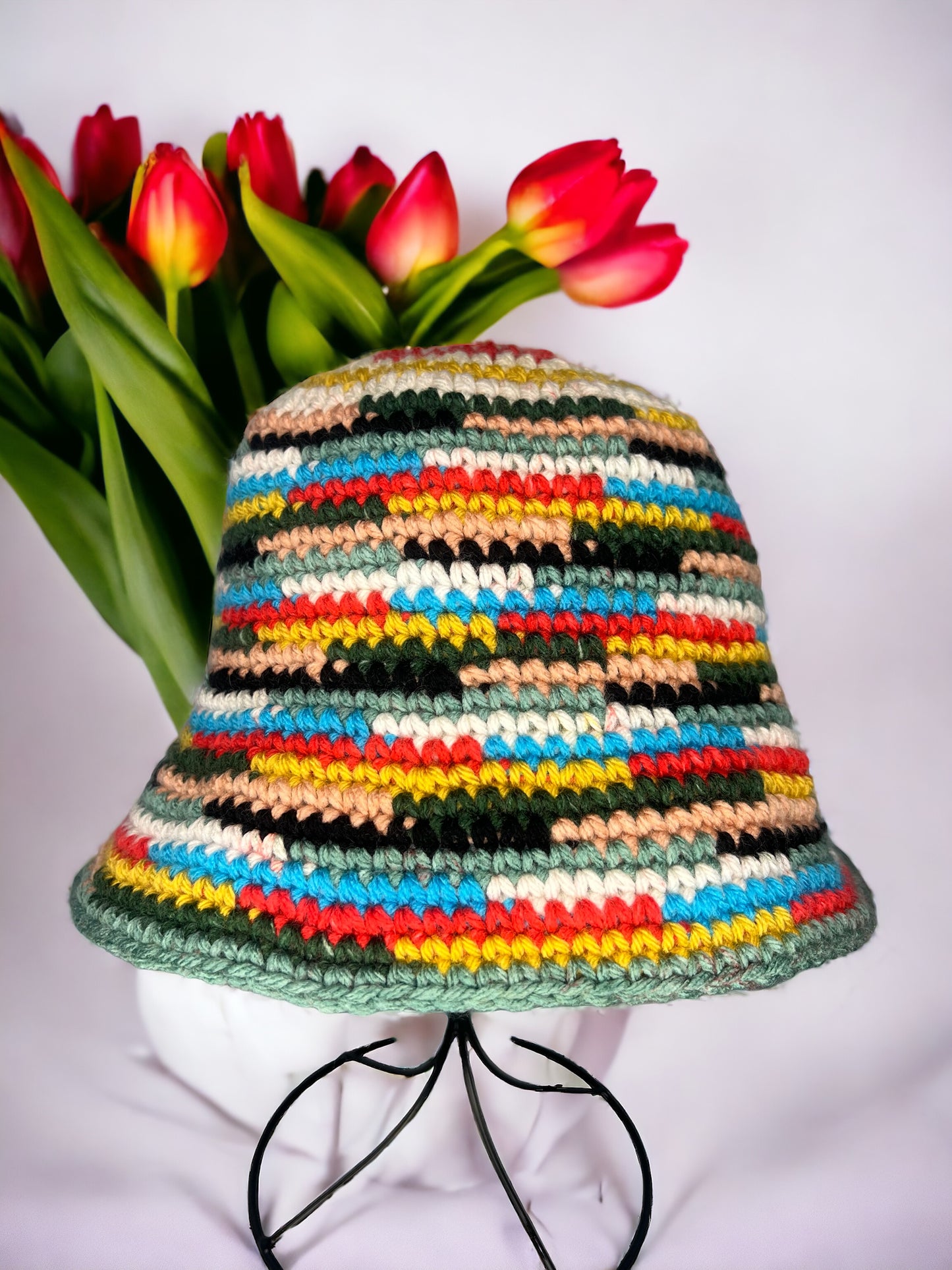 Crochet bucket hat