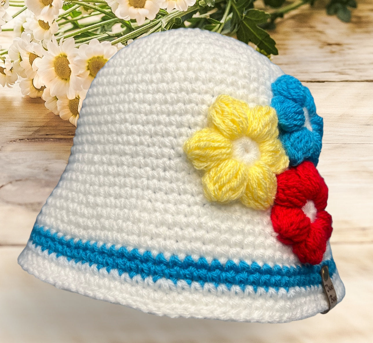 Crochet bucket hat