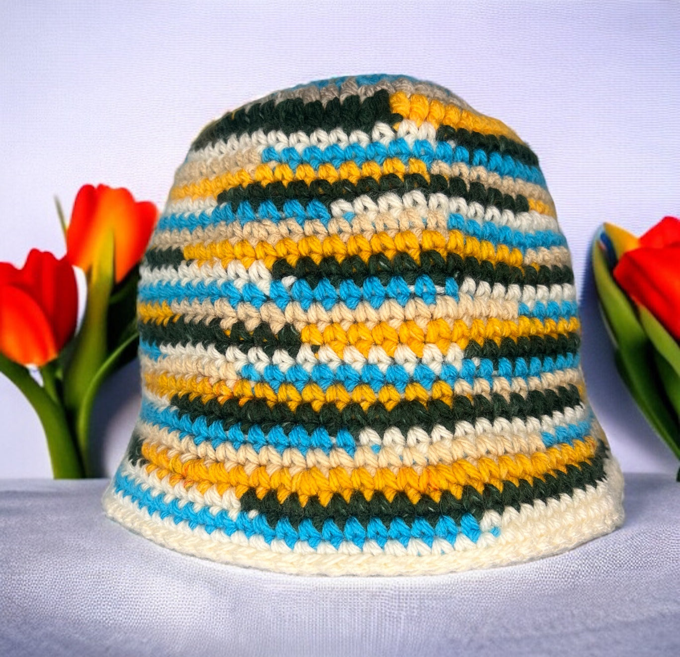 Crochet bucket hat