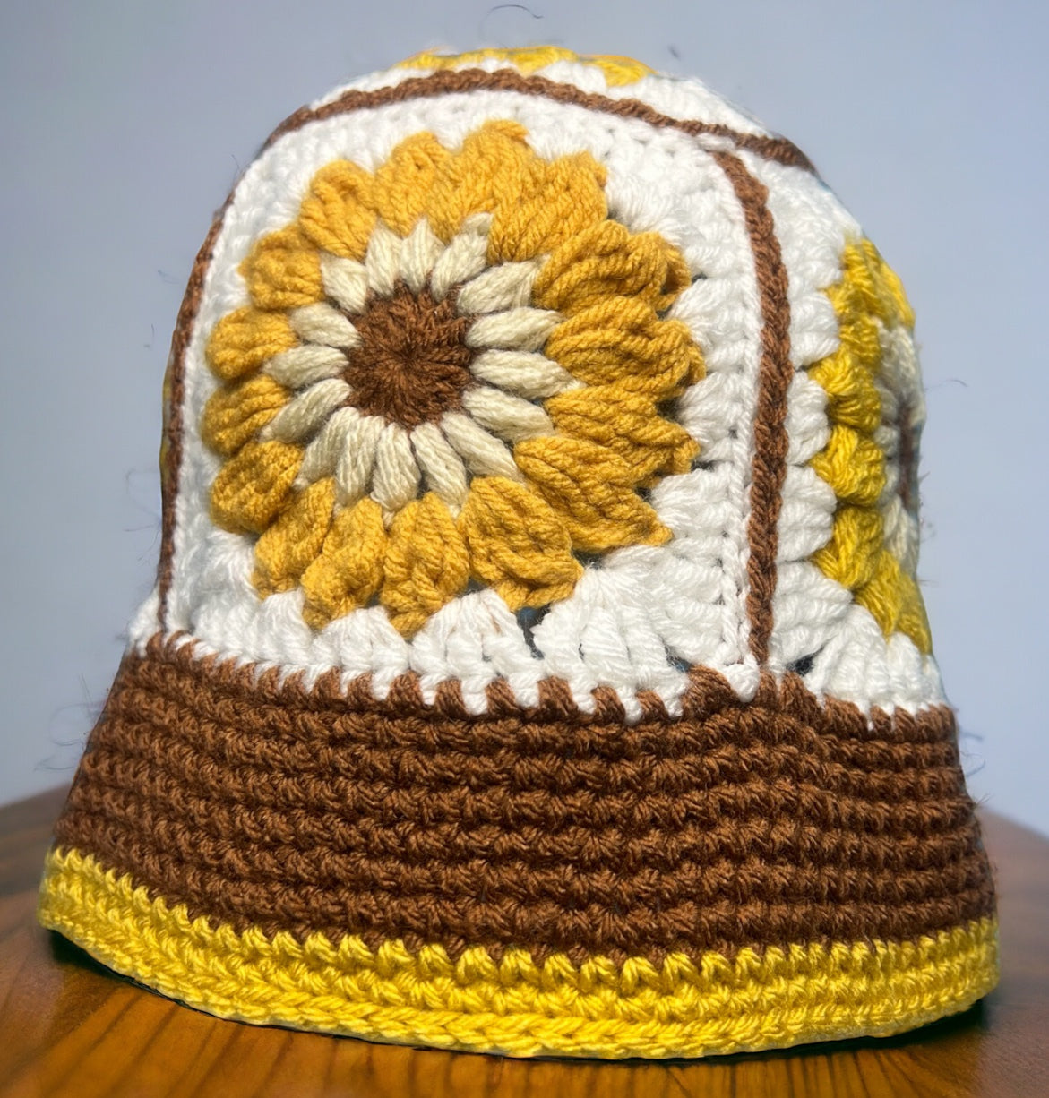 Crochet bucket hat